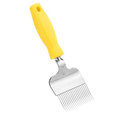1Pcs Beekeeping Tool European Style Honey Cutting Fork Chaopi Scraper Stainless Steel Hive Tool Beehive Tool