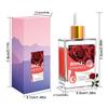 2 Stück - Reines Rosenöl mit Tropfer - Für Gesichtshautpflege, Spendet trockener Haut Feuchtigkeit, Ätherisches Öl für Gesichtsmassage, Premium-Geschenk für Frauen, Männer-15ml