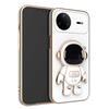 For Huawei Nova 15 Pro Case Shining Astronaut Spaceman Bracket Holder Design Soft Plating For Huawei Nova 15 Back Cover