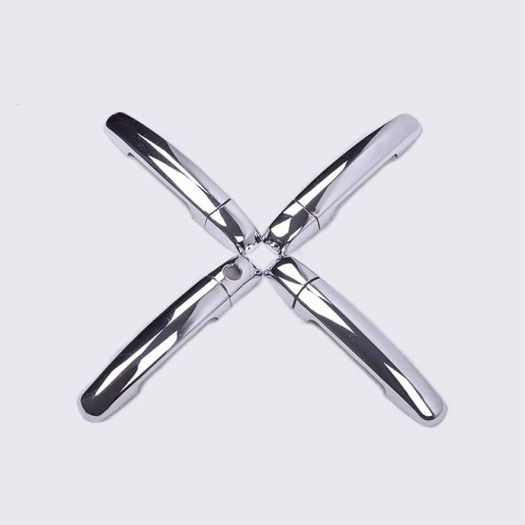 FUNDUOO New Chrome Car Door Handle Cover Trim Sticker For Suzuki Swift 2005-2017 Suzuki Grand Vitara 2005 -