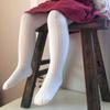 Șosete și Colanți din Bumbac Pieptănat Tricotați în Cablu pentru Copii pentru Primăvară și Toamnă – Bebeluș, Fund Mare, și Colanți pentru Fete
