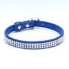 Crystal Diamond Rhinestone Pet Collar PU Leather Sparkling Cat Collar  for Pet Supplies