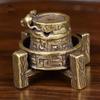Copper Wheel of Destiny Fortunes Backflow Incense Burner Waterfall Censer Incense Holder Aromatherapy Furnace Home Decoration