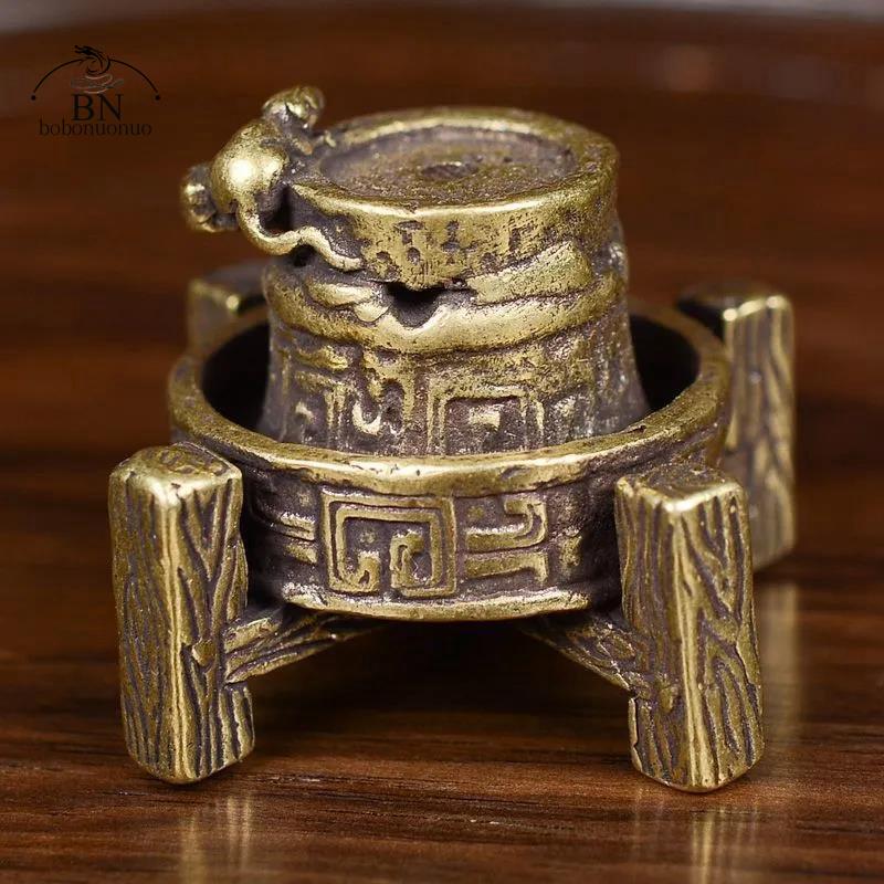 Copper Wheel of Destiny Fortunes Backflow Incense Burner Waterfall Censer Incense Holder Aromatherapy Furnace Home Decoration