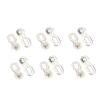 6 Pairs Bike Chain Quick Links Steel Missing Chain Repair Connector for Mountain Road Bicycle10 Speed