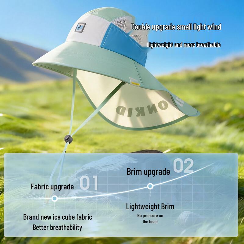 Lemonkid Kids' UV Protection Wide-Brim Sun Hat