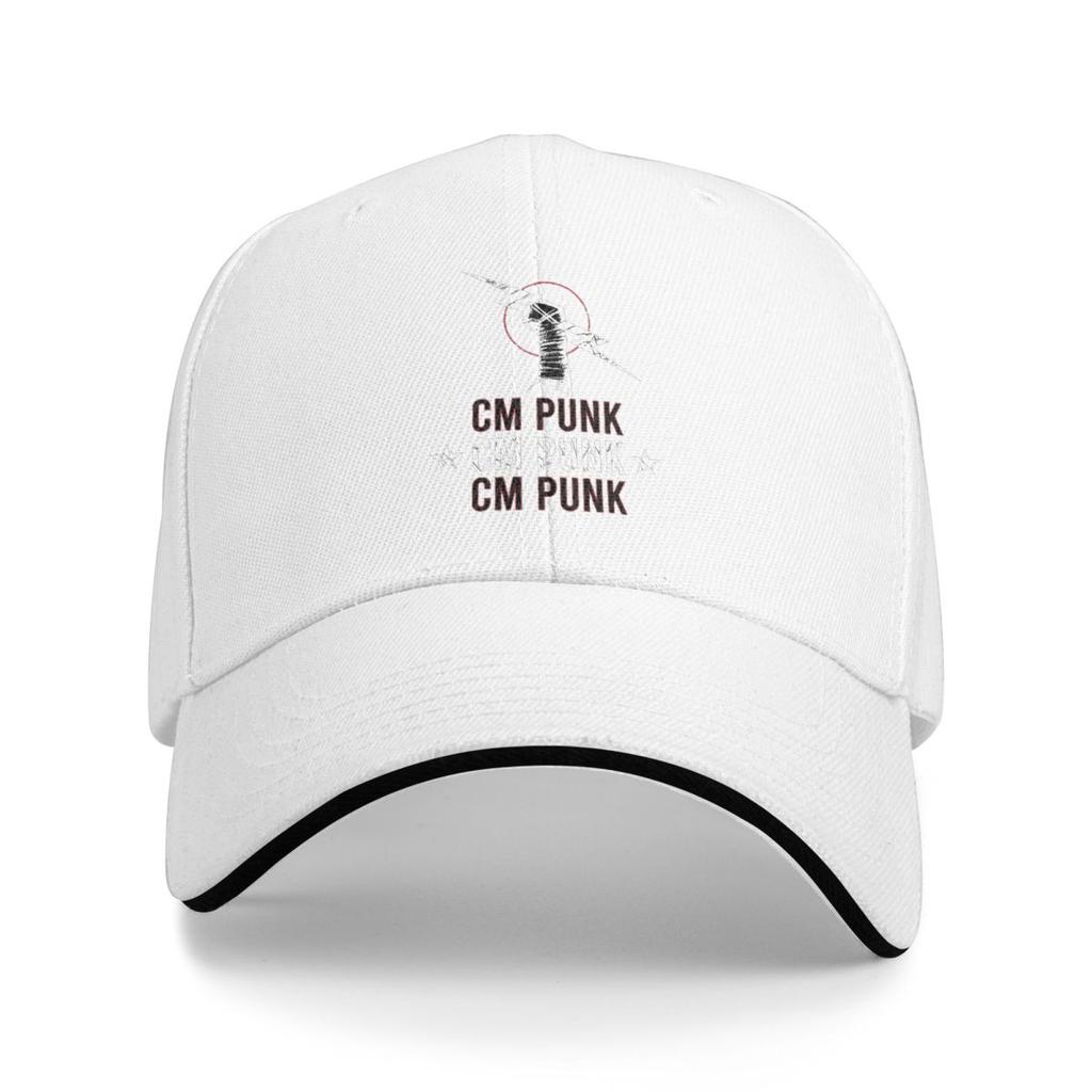 AEW CM Punk Pro Wrestling Bonés de Basebol Snapback Chapéus de Basebol Respiráveis Casquette Casual ao Ar Livre Unissexo
