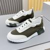 H Fashion Casual Sports Shoes Early Spring Leather Men's and Women's Flat Running Shoes