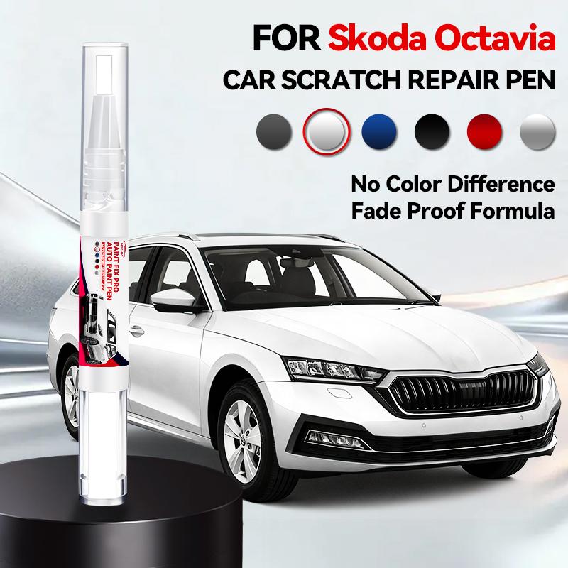 Pro Škoda Octavia Opravný pero na lak auta Dotykové pero na škrábance DIY Autodoplňky Béžová 123 Bílá Šedá LD7S 160 Černá Červená