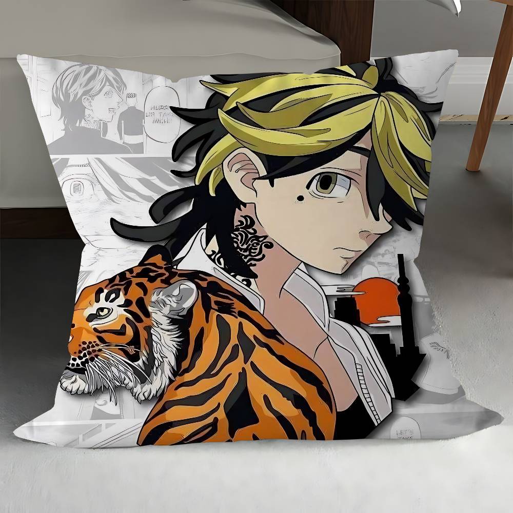 Anime Hanemiya Kazutora Pillowcase Toon Gift Cushion Cover Bedroom Home Sofa Chair Seat Decor Pillow Case
