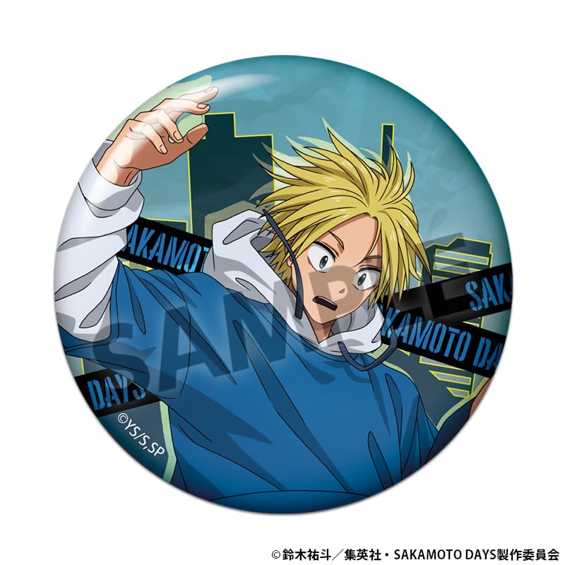 SAKAMOTO DAYS Original Trading Badges Parkour ver. (10 badges in 1 box)