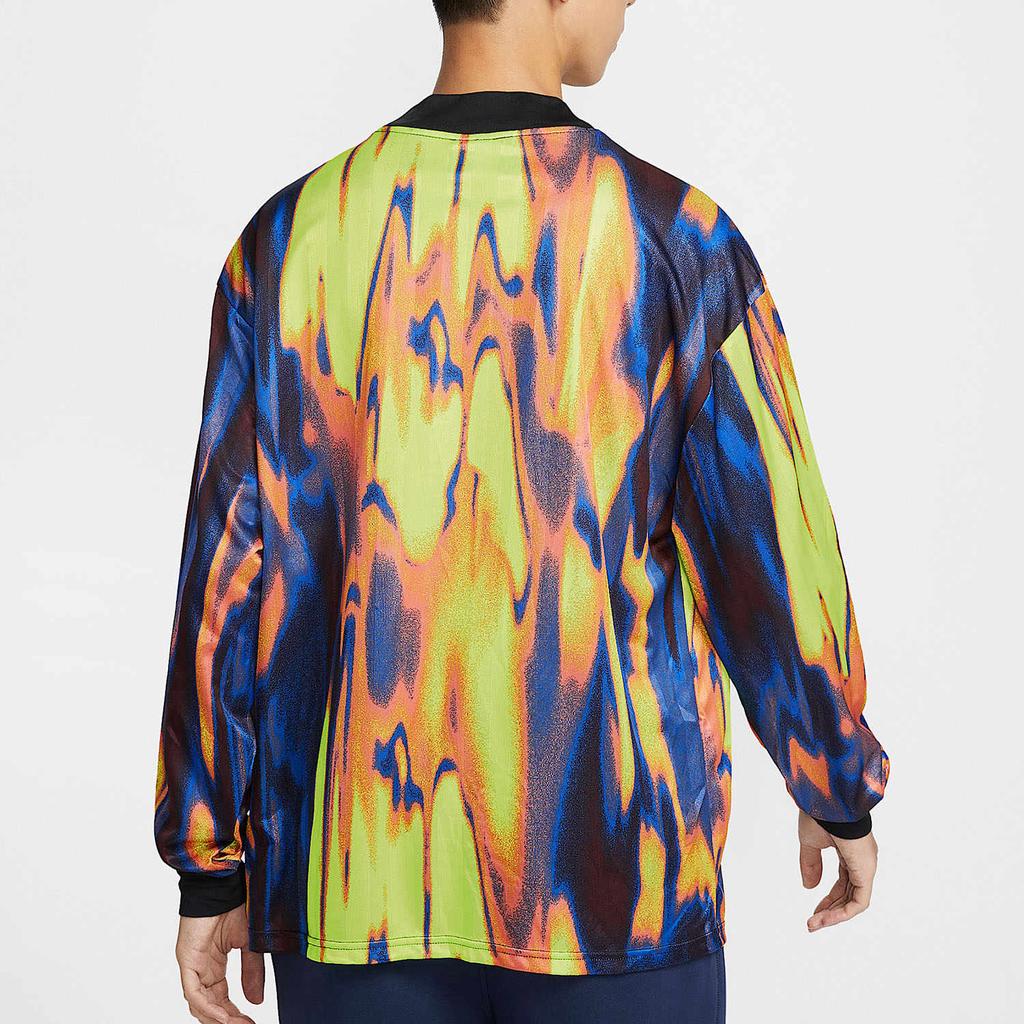 Nike Dri-Fit Outdoor Casual Crew Neck Long Sleeve Football Shirt Men tops Light-Mango-Yellow Bright-Burgundy Wolf-Grey FZ0561-643