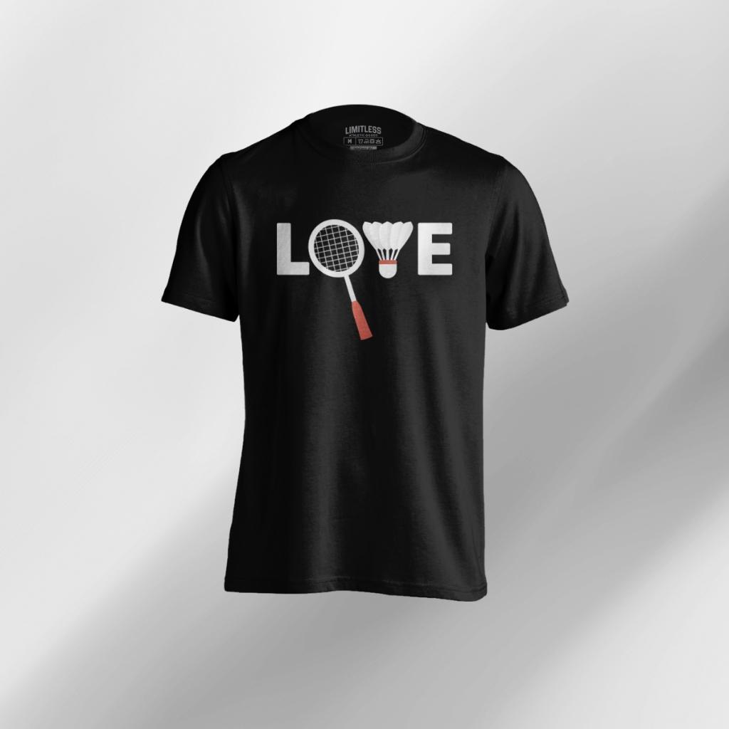 Bad Love Badminton - Drifit T-Shirt Activewear for Sports Shuttle Racket Pickleball Tennis Eco-Dry