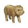Ubia Golden Pig X X Cm Doll Figurine Ornament Animal Garden Decor Pig (Small) 10.3 4.6 8.5 H13062-B-12