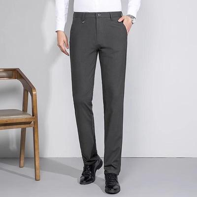 MONTAGUT Heren Zomer Kreukvrij Koelend Zakelijk Pak Broek