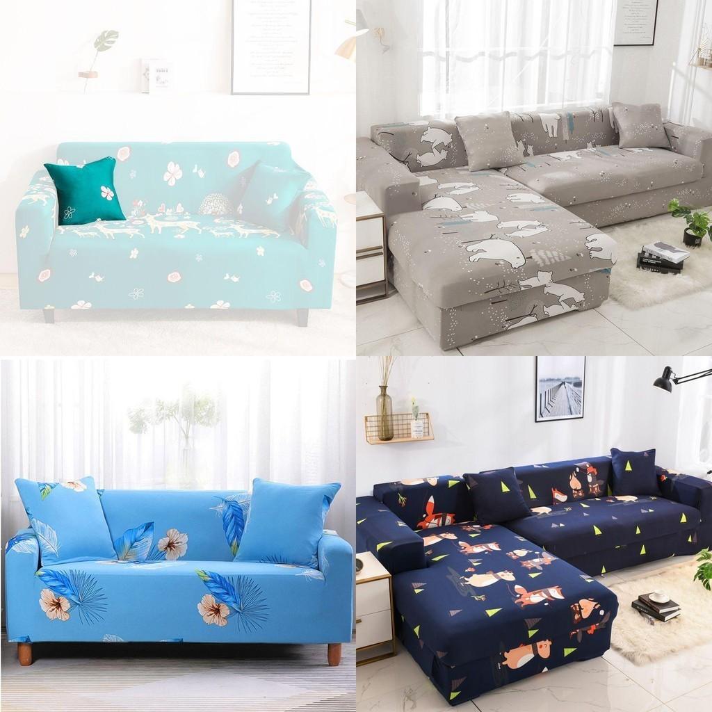 Bohemian Printed Lazy Stretch Sofa Cover Soft Slipcover For Living Room With Great Elasticity And Wrinkle Resistance