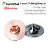 Buses Laser Ultrarayc Double Couche Chromées Calibre D28 1.2mm-1.6mm pour Découpe Métal Penta Sonic