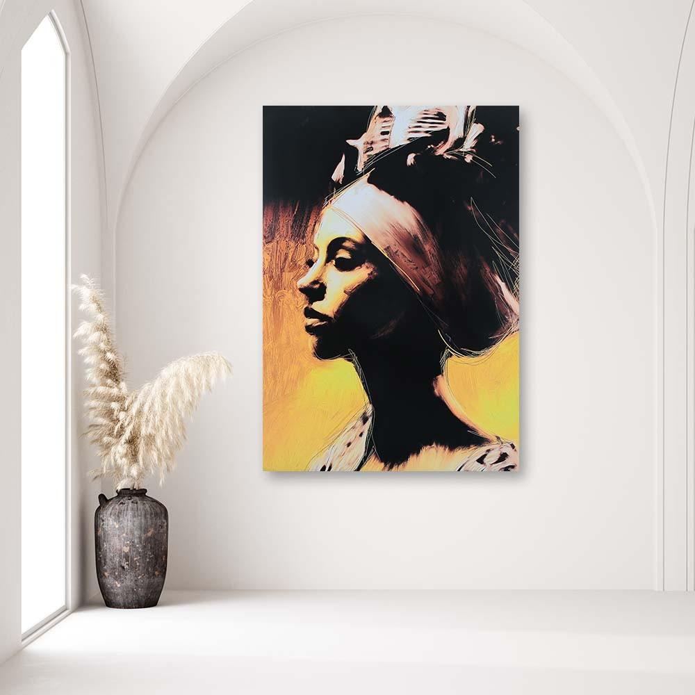 Canvas Print Africa Woman Glamour