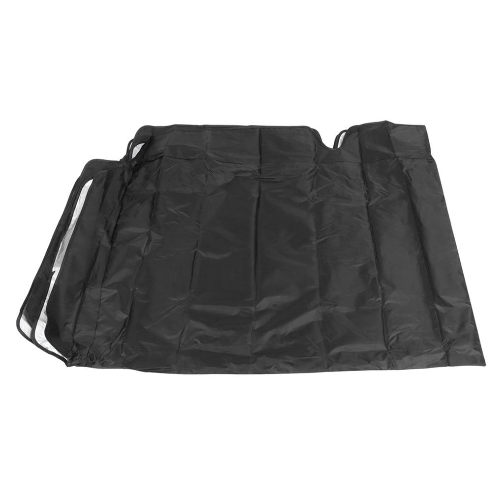 Swing Top Cover Waterproof Sunshade Swing Chair Protector for Garden Courtyard PatioBlack 3‑Seater 190x132x15cm