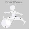 Drawing Mannequin Figure Action Collection, Movable Human Body Model with Articulated Joints