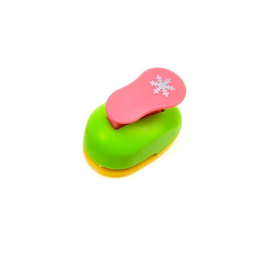 9/16/25/37/50mm Bastel-Lochstanzer Kunst-Papier-Schneidemaschine Schneeflocken-Prägemaschine Schreibwaren