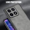 Mi14t 14tpro  Sheepskin Leather Case For Xiaomi Mi 14t Pro 5g Business Retro Protect Back Cover On 14 T Xiaomi14t Shell