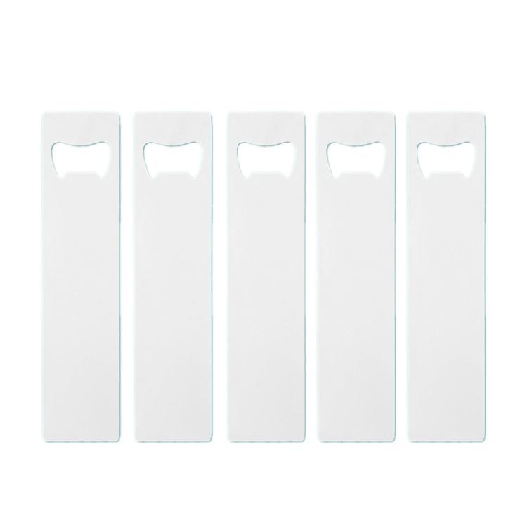 5Pcs Heat Transfer Bottle Openers Customizable Beverage Opener Sublimation Blank Can Opener Multifunctional Kitchen Tool