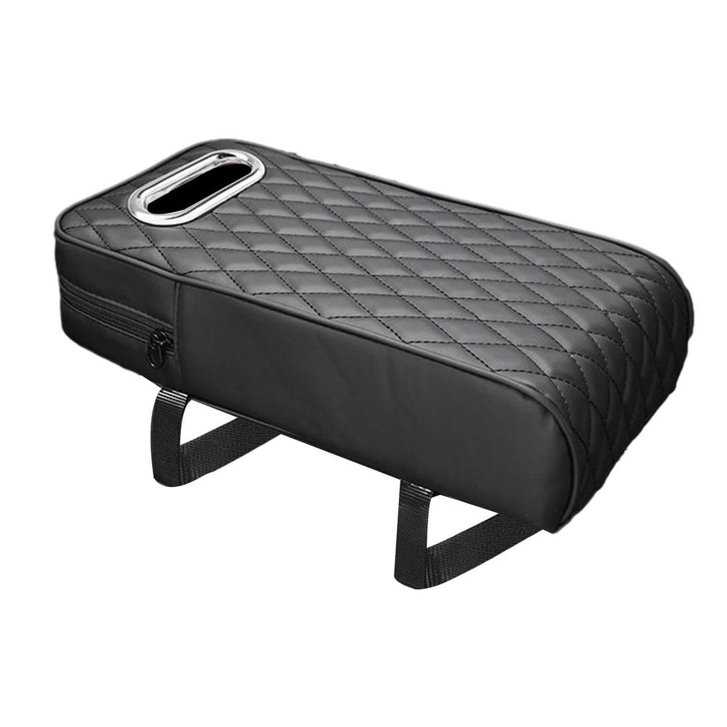 Arm Rest Pad Car Center Console Cover Universal PU Leather Car Armrest Box Cover