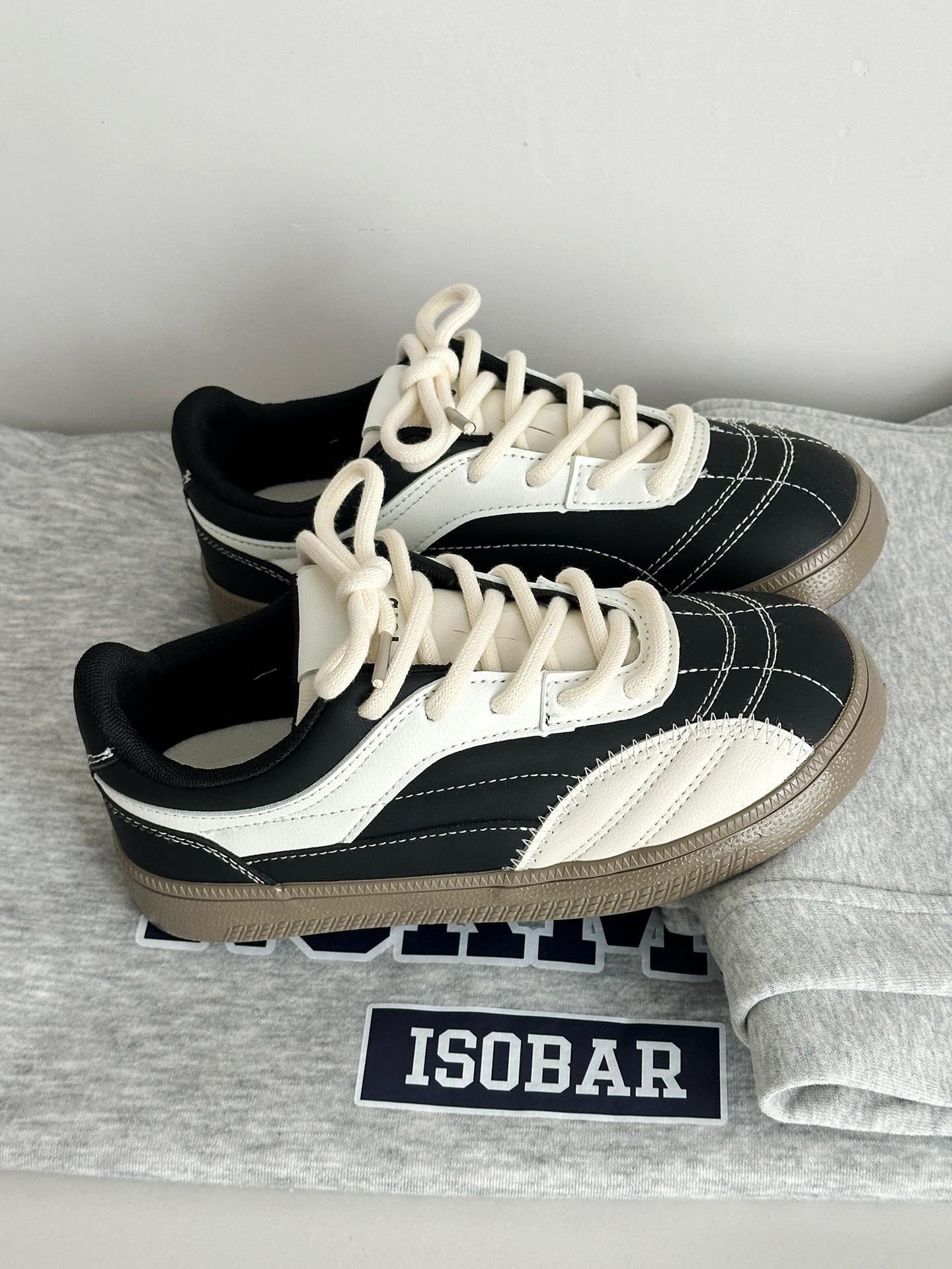 

Summer new niche design board shoes women s with skirts little white shoes student versatile sports and leisure shoes 40 чёрный