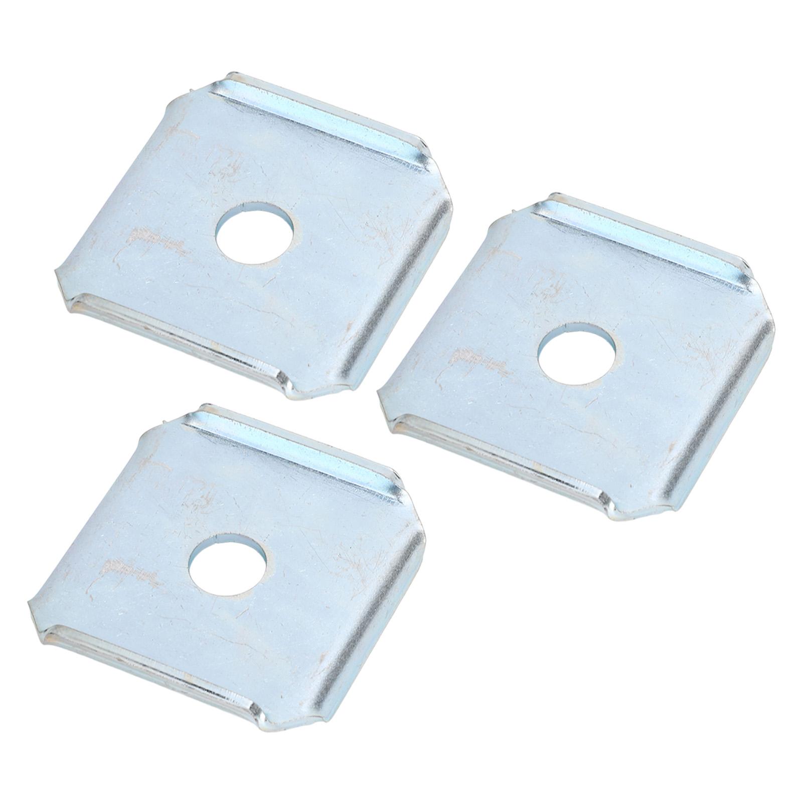 

3 шт. Адаптер двойного мульчирующего лезвия Металлический Универсальный Отличный баланс Эффективное использование Коммерческая косилка