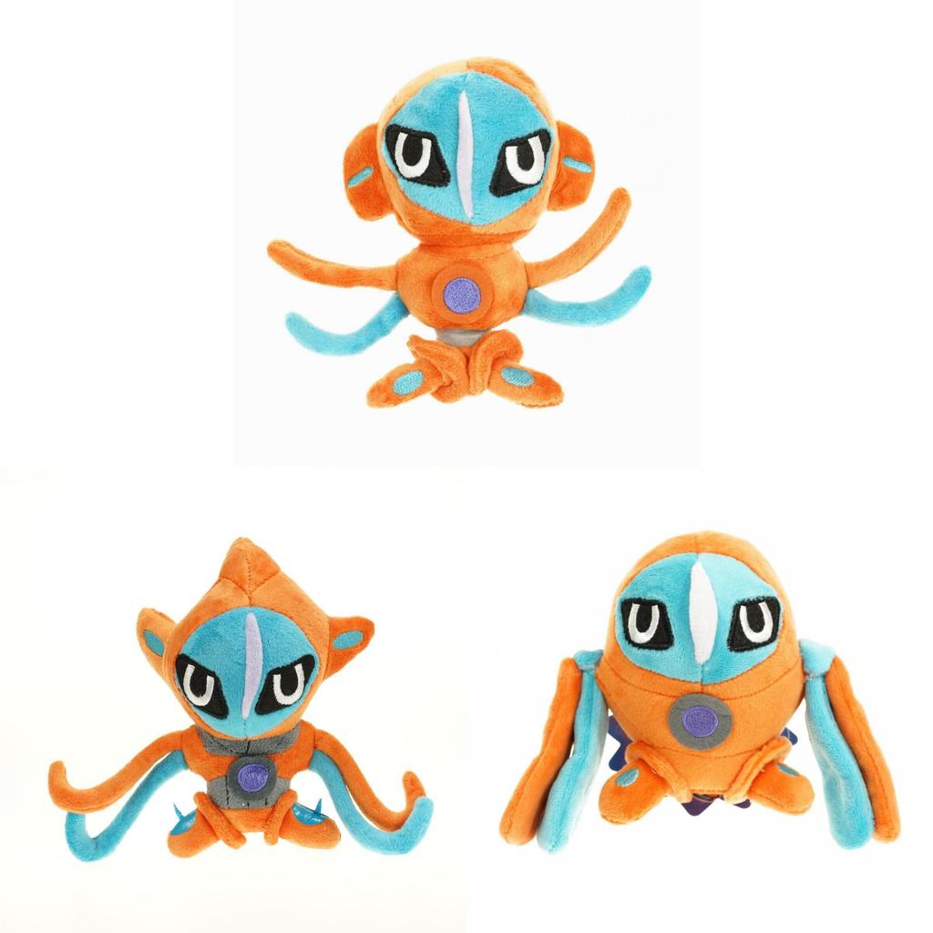 Muñeco de Peluche Deoxys de Anime de Dibujos Animados con Tejido de Pelo Corto para Coleccionistas y Niños