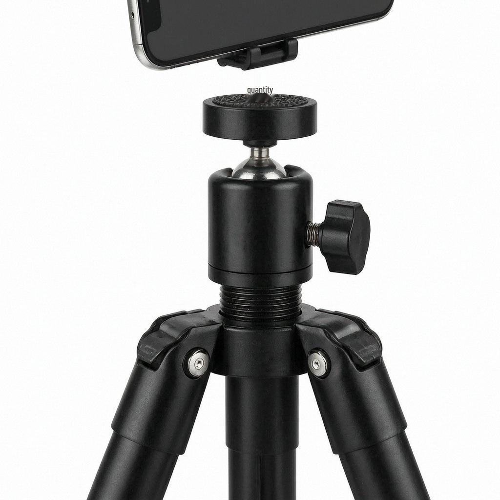 360° Rotating Metal Ball Head for Photography Tripods with 1/4 Interface