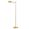 Dimmable Metal Floor Lamp, 12W LED Reading Floor Lamp with Swing Arm, 3 Color Temperature, Height Adjustable Standing Lamp