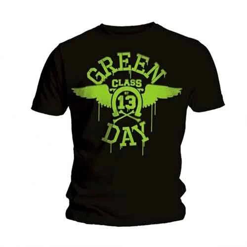 Green Day - T-Shirt Neon Wings (in L) 3XL
