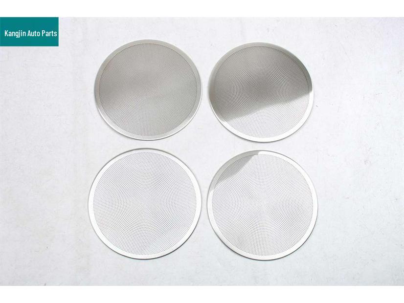 Stainless Steel Silver Front Speaker Grille Decoration for ARCFOX Alpha T5 26 Models