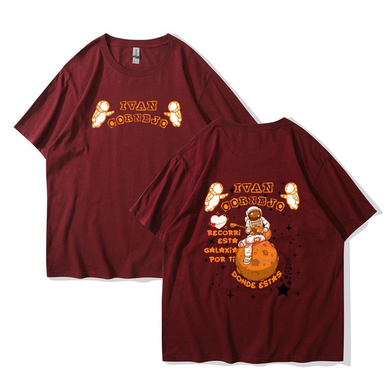 Grenzüberschreitender Außenhandel Kurzarm-T-Shirt-Druck Ivan Cornejo Sale Para Ser Feliz Herren und Damen Freizeit