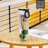 Double-Layer High Borosilicate Glass Car Cup with Handle