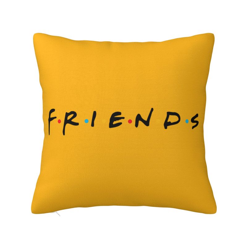 Nordic Style Funny TV Show Friends Collage Cushion Covers xcm Velvet Pillow Case for Sofa Square Pillowcase Home Decorative