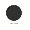 2pcs Non-Slip Cup Holder Embedded Decorative Coasters, Car Interior Accessories, Car Essentials, Minimalist Elegant Car Cup Holder
