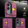 Magnetic Metal Ring Stand Armor Case For VIVO Y31 5G Y21d Slide Push Window Lens Protection TPU Frame Hard Plastic Phone Cover