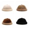 Winter Warm Corduroy Poggle Watch Cap Beanie Hat