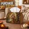 1pc Pre Raphaelite Mythological Tissue Box | Multi-functional Fall Napkin Dispenser, Two Sizes Available Suitable for Home, Thanksgiving Parties,Femal