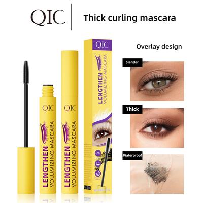 Schwarz/Braun Wasserdichte Mascara für Alle Verlängernde Make-Up-Produkte Wimpernverlängerung Augenwimpern Mascara 4D-Effekt K-Pop Kosmetik