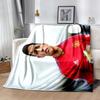 Arsenal Player Action Blanket Warmthful Decor Great for Picnics Office Sofa All-Season Use Digital Print Gifts For Family Or Friends