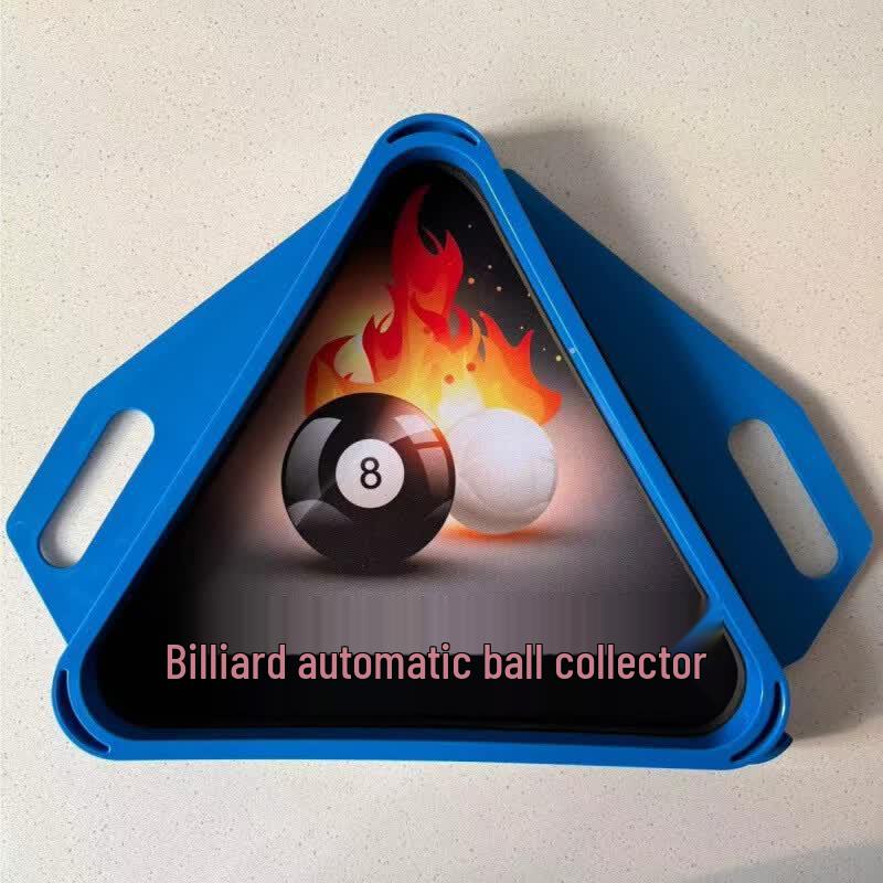 Billiard Ball Collector with Triangle Tray