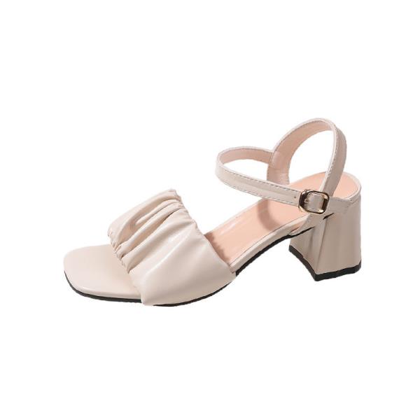 Fashion Shoes Slippers Soft Low Slides Women Heels Fashion Comfort Flat High Luxury Scandals Rome Pumps Fabric Casual PU TPR Hoof