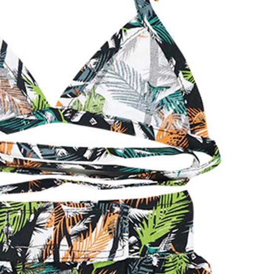 1 Set Pet Swimsuit Lace-up Design Soft Comfortable Print Dog Eye-catching Floral Cat Summer Beach Skirt Beach Party