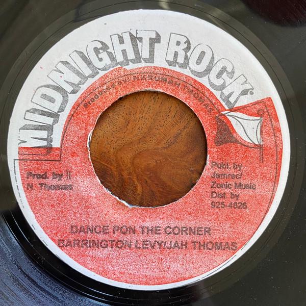 

7inch Record BARRINGTON LEVY / JAH THOMAS - Dance Pon The Corner NONE Midnight Rock Jamaica Reggae, Ska & Dub Used