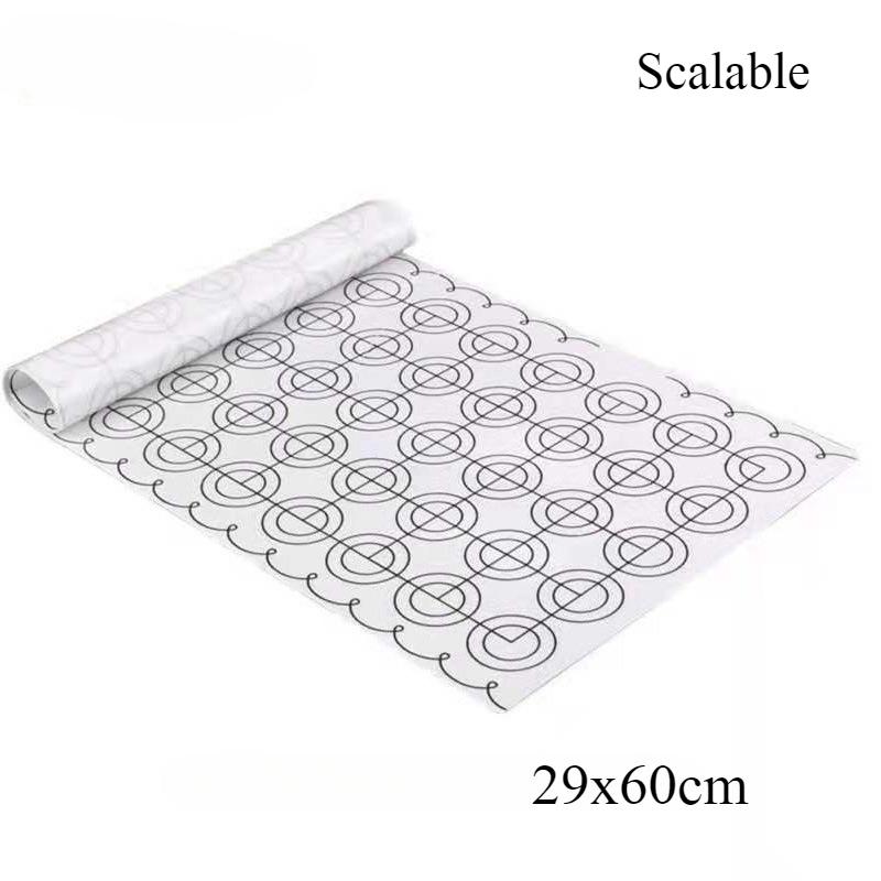 Baking Mat Non-Stick Surface for Macarons Cookies Fondant Easy Clean Reusable Bakeware Sheet Perfect for Home and Commercial Use