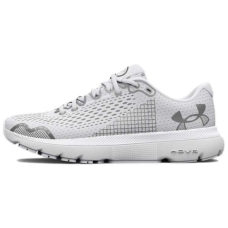 (WMNS) Under Armour HOVR Infinite 4 White Halo Grey Women s 3024905-100 EU 39